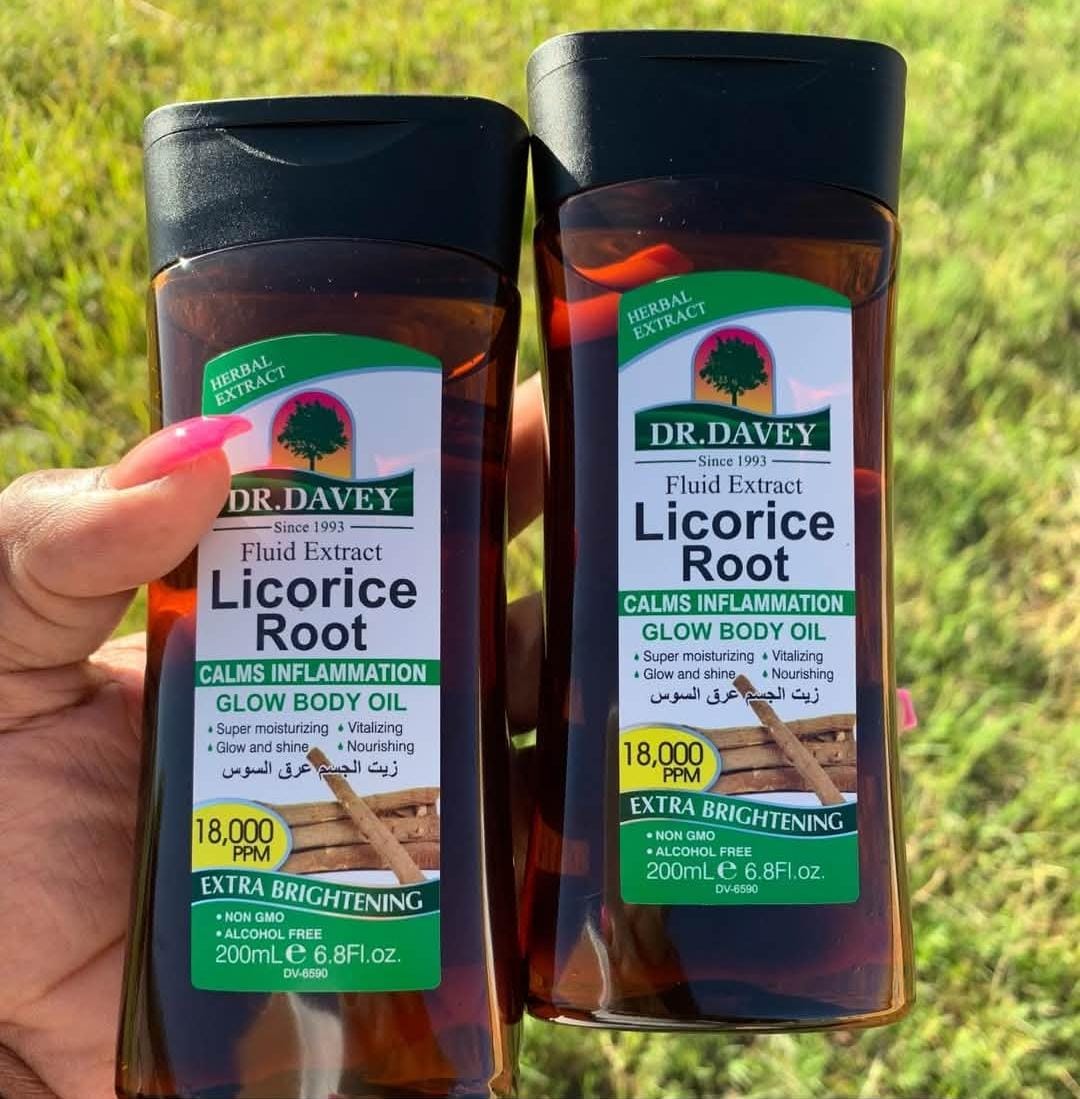 Dr. Davey Licorice Root Glow Body Oil